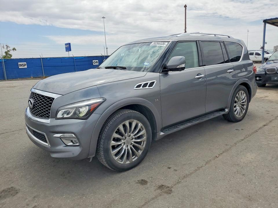 2017 Infiniti Qx80 მანქანა იყიდება აუქციონზე, vin: JN8AZ2ND1H9830838, აუქციონის ნომერი: 56366836