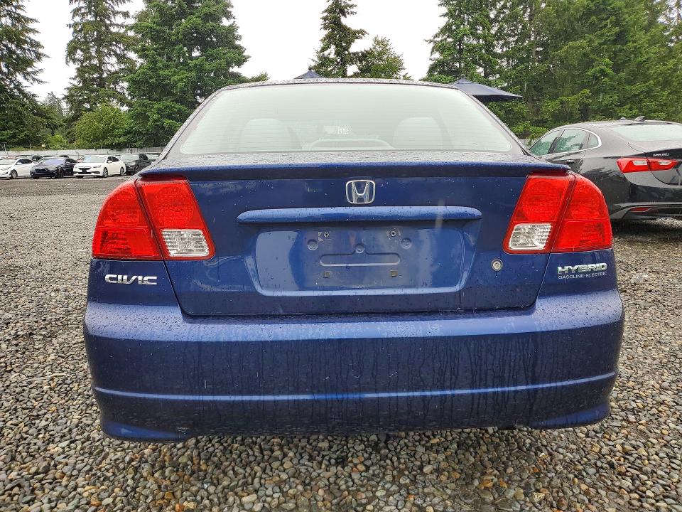 56741896 :رقم المزاد ، JHMES96645S025557 vin ، 2005 Honda Civic مزاد بيع