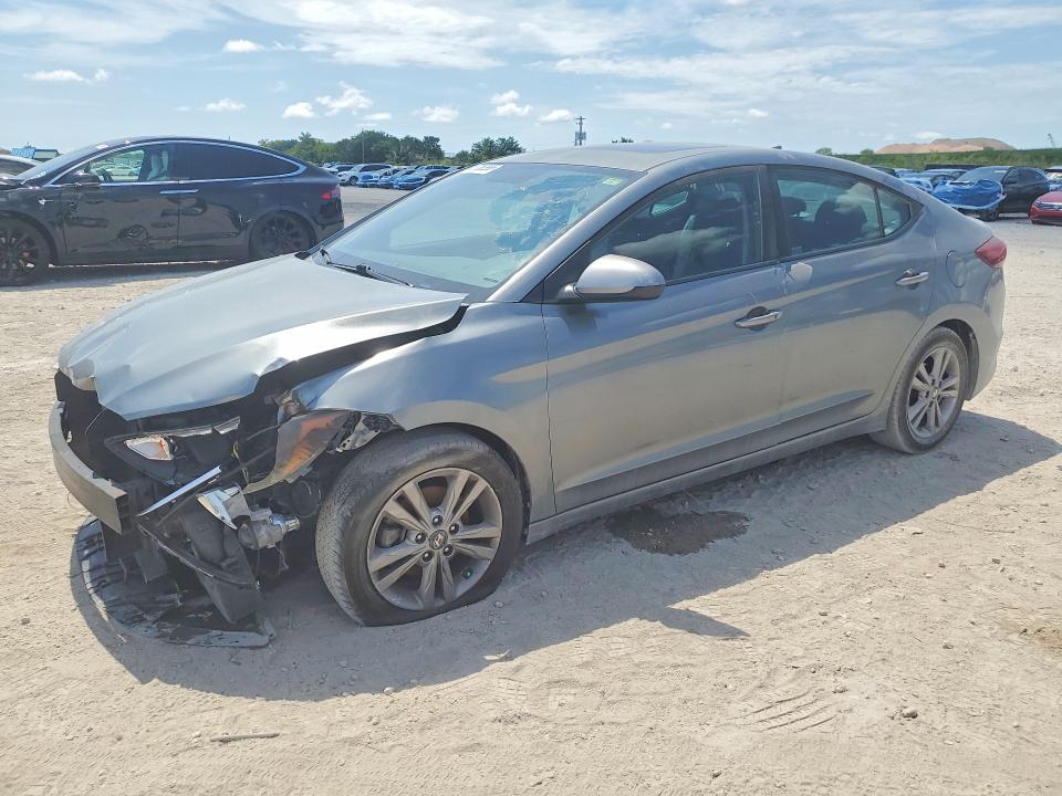 2018 Hyundai Elantra მანქანა იყიდება აუქციონზე, vin: KMHD84LF3JU511709, აუქციონის ნომერი: 57362996