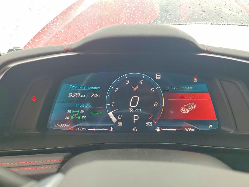 2023 Chevrolet Corvette მანქანა იყიდება აუქციონზე, vin: 1G1YB2D49P5107026, აუქციონის ნომერი: 57581316
