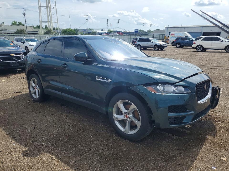 56456726 :رقم المزاد ، SADCJ2FX2JA320236 vin ، 2018 Jaguar F-pace مزاد بيع