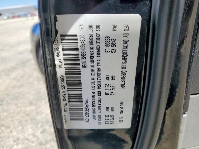 59658636 :رقم المزاد ، 2C3KA63H36H519658 vin ، 2006 Chrysler 300c مزاد بيع