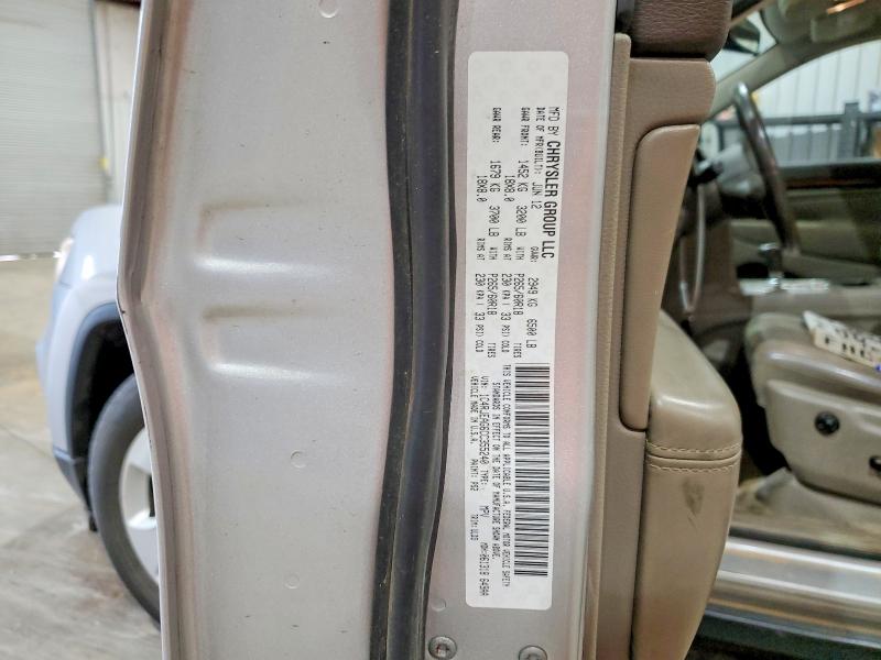 55640026 :رقم المزاد ، 1C4RJEAG6CC355240 vin ، 2012 Jeep Grand Cherokee مزاد بيع