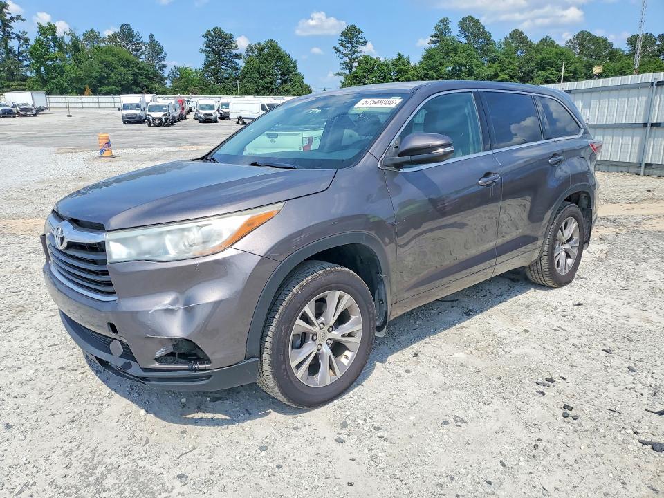 Aukcja sprzedaży 2015 Toyota Highlander, vin: 5TDBKRFH9FS157195, numer aukcji: 57548086