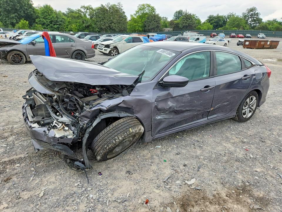 Aukcja sprzedaży 2018 Honda Civic, vin: 2HGFC2F50JH580624, numer aukcji: 55691086