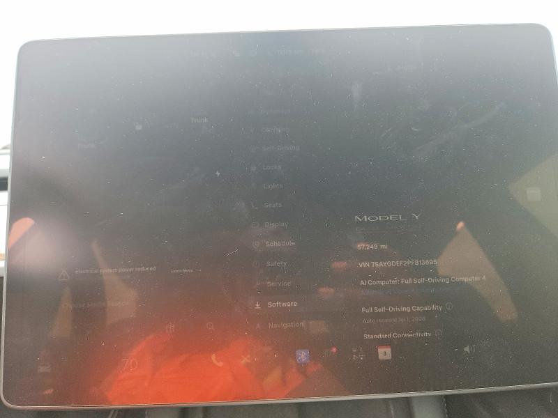 Продажа на аукционе авто 2023 Tesla Model Y, vin: 7SAYGDEF2PF813695, номер лота: 55908996