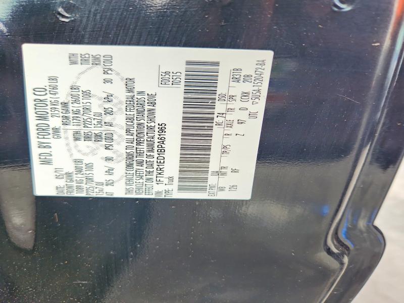 Продажа на аукционе авто 2011 Ford Ranger, vin: 1FTKR1ED1BPA61965, номер лота: 41634546