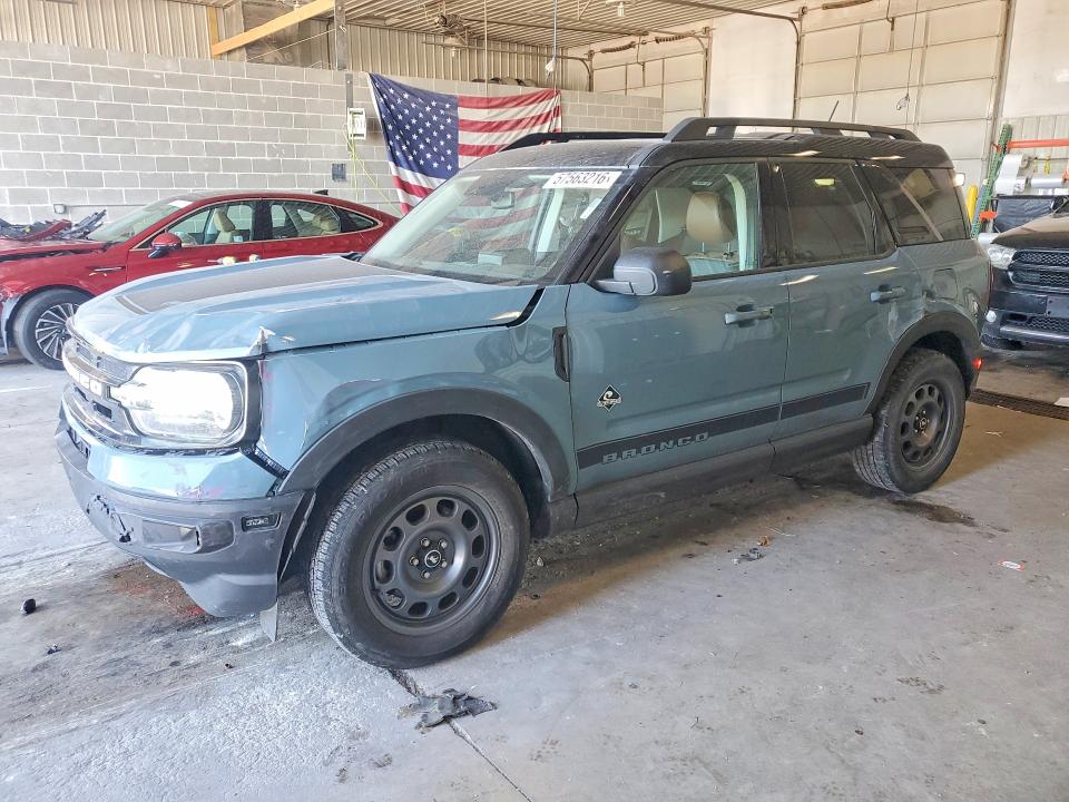 2023 Ford Bronco Sport მანქანა იყიდება აუქციონზე, vin: 3FMCR9C65PRE18664, აუქციონის ნომერი: 57563216