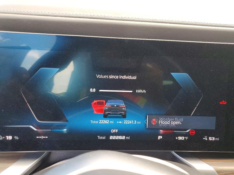 2024 Bmw I7 მანქანა იყიდება აუქციონზე, vin: WBY83EH08RCR26734, აუქციონის ნომერი: 56432286
