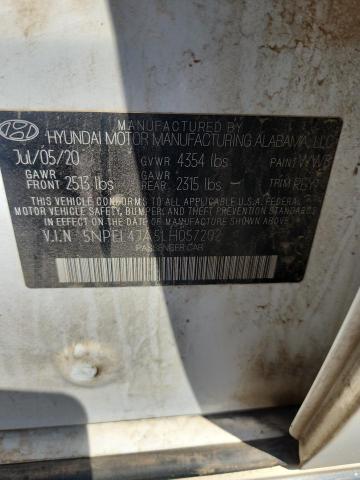 Продажа на аукционе авто 2020 Hyundai Sonata, vin: 5NPEL4JA5LH057202, номер лота: 56033116