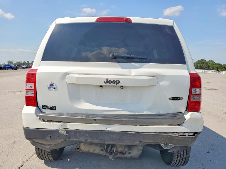 2017 Jeep Patriot მანქანა იყიდება აუქციონზე, vin: 1C4NJPBA7HD120352, აუქციონის ნომერი: 58718356