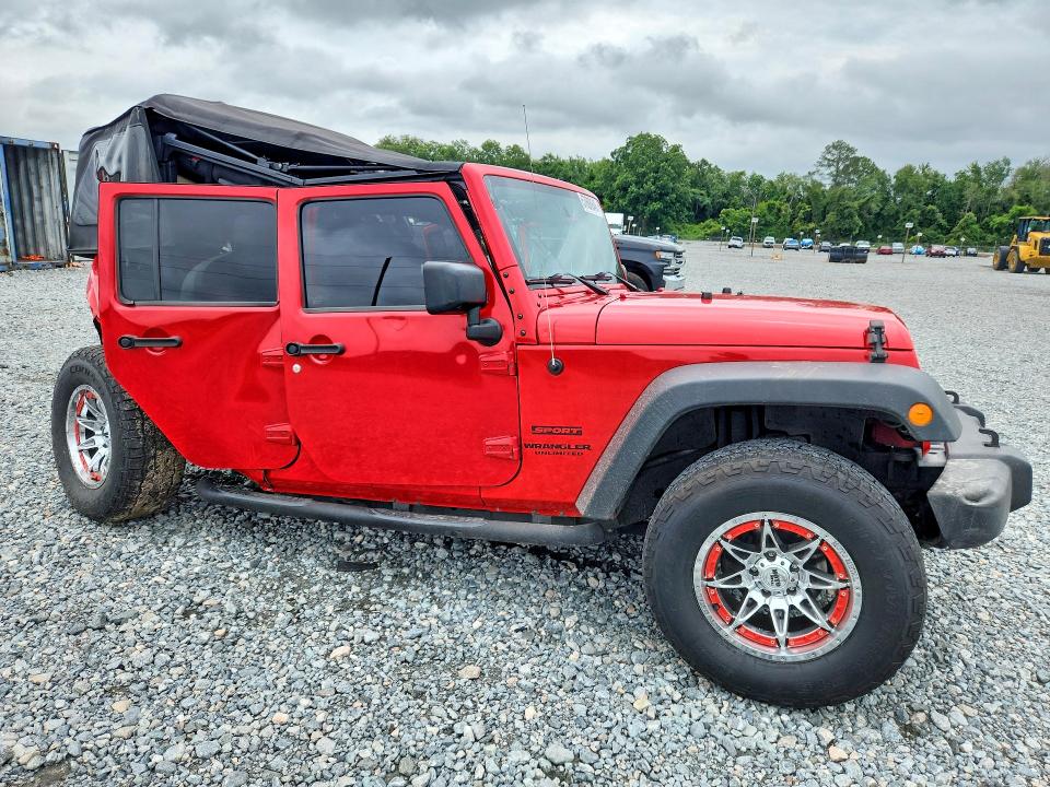 Продажа на аукционе авто 2015 Jeep Wrangler Unlimited, vin: 1C4BJWDG0FL565470, номер лота: 57608646