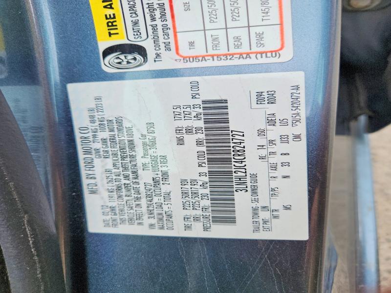 Aukcja sprzedaży 2012 Lincoln Mkz, vin: 3LNHL2JC4CR824727, numer aukcji: 56322016