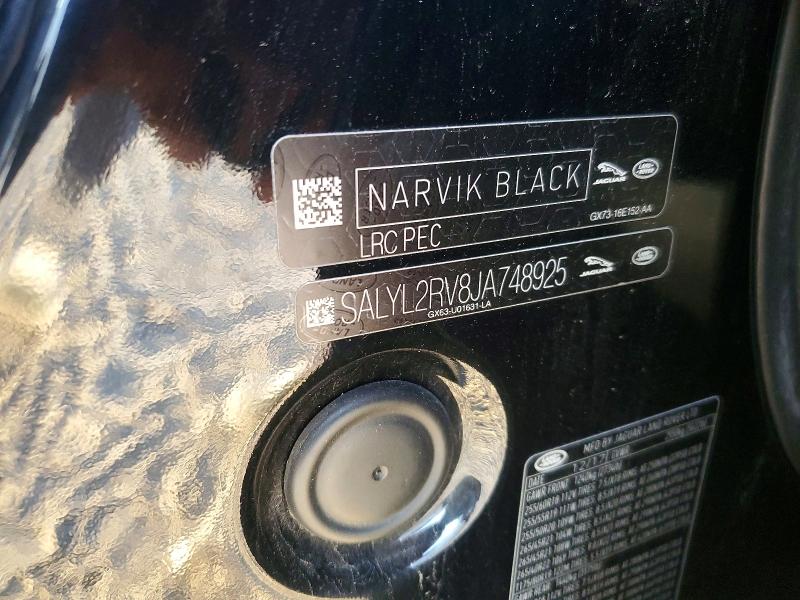 Продажа на аукционе авто 2018 Land Rover Range Rover Velar, vin: SALYL2RV8JA748925, номер лота: 79136255