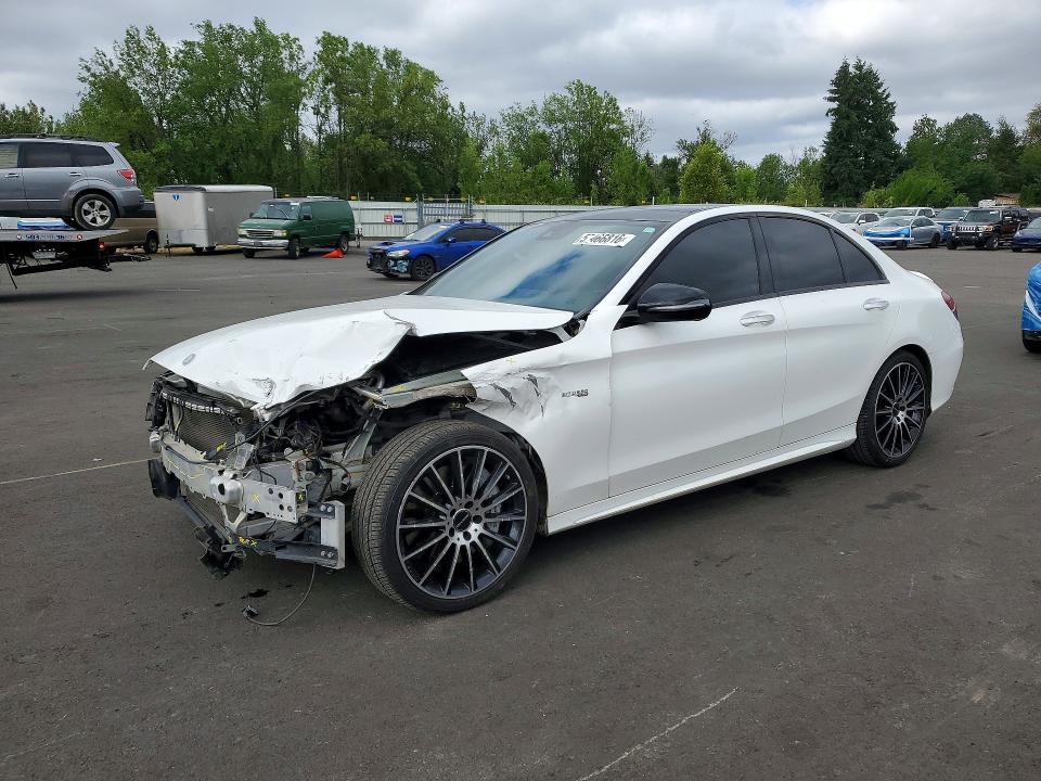 2017 Mercedes-benz C მანქანა იყიდება აუქციონზე, vin: 55SWF6EB4HU194727, აუქციონის ნომერი: 57466816