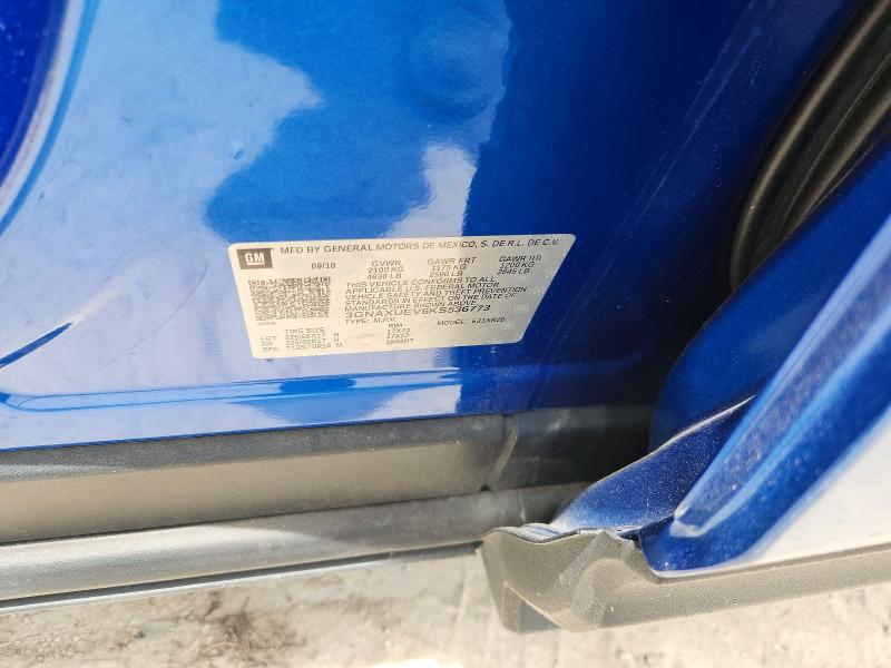 Продажа на аукционе авто 2019 Chevrolet Equinox, vin: 3GNAXUEV6KS536773, номер лота: 56131446