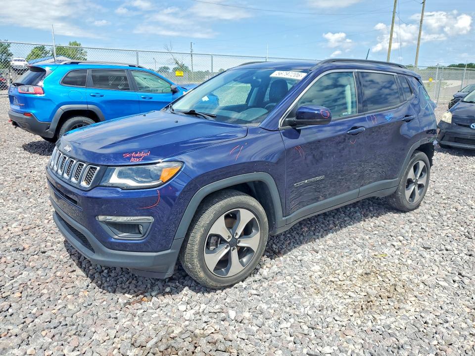 Продажа на аукционе авто 2018 Jeep Compass, vin: 3C4NJCBB7JT318589, номер лота: 56797206