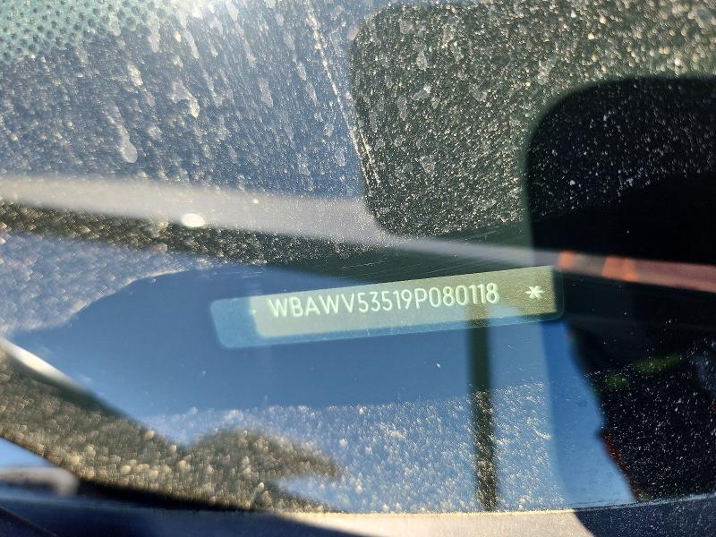 57109376 :رقم المزاد ، WBAWV53519P080118 vin ، 2009 Bmw 328 مزاد بيع