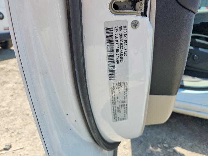 Aukcja sprzedaży 2022 Chrysler Voyager, vin: 2C4RC1CG2NR158835, numer aukcji: 56575426