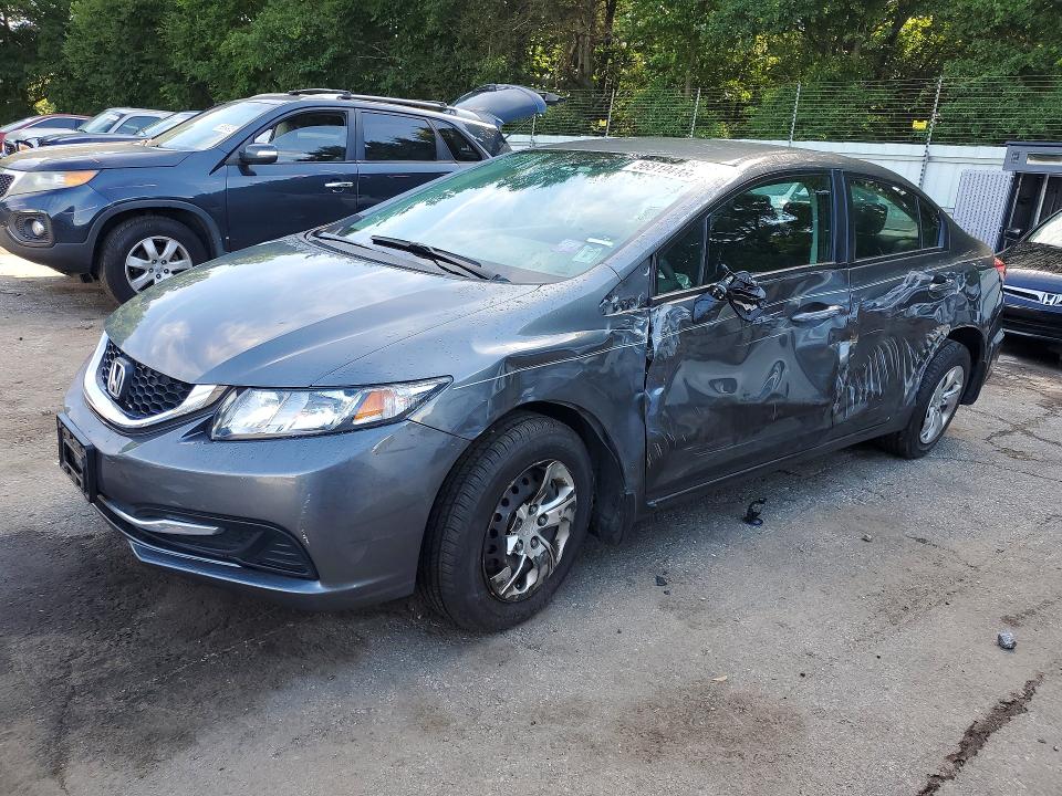Продаж на аукціоні авто 2013 Honda Civic, vin: 19XFB2F51DE092929, номер лоту: 56819446