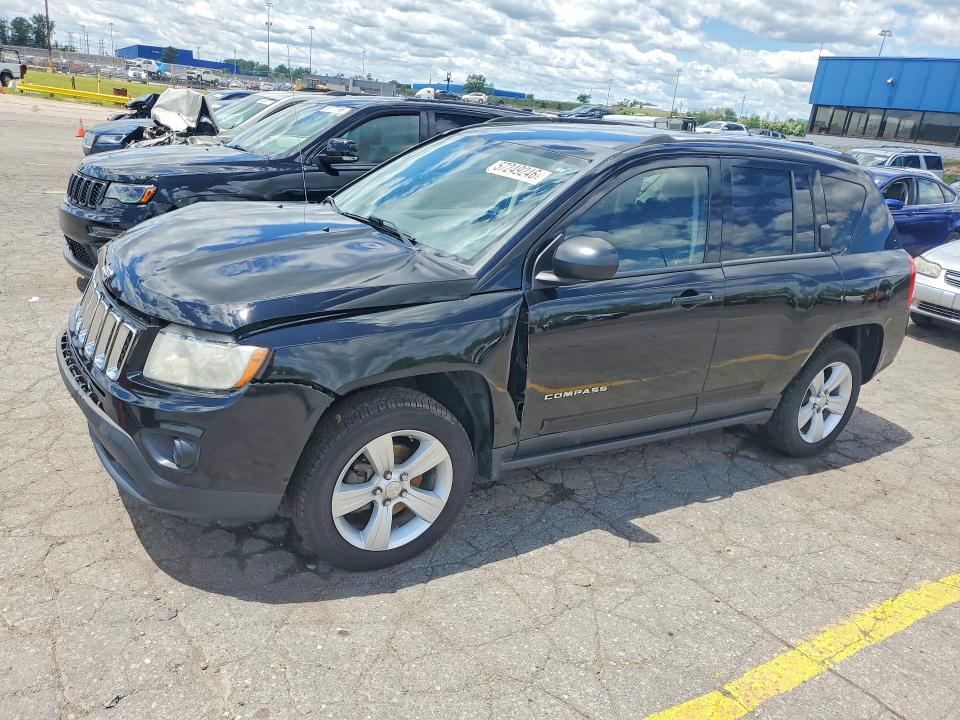 57249246 :رقم المزاد ، 1C4NJCBB7CD601261 vin ، 2012 Jeep Compass مزاد بيع