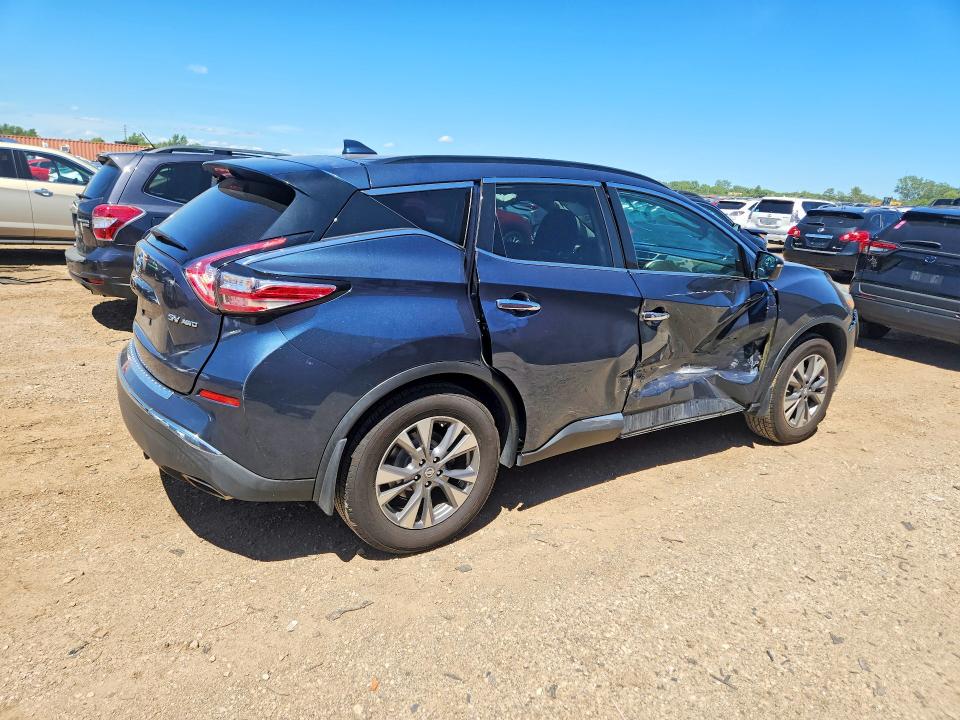 Продажа на аукционе авто 2016 Nissan Murano, vin: 5N1AZ2MH3GN161778, номер лота: 58027306