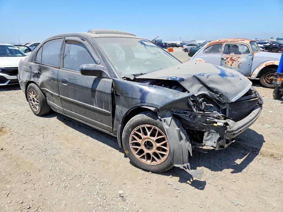Продажа на аукционе авто 2002 Honda Civic, vin: JHMES26752S000727, номер лота: 52259456