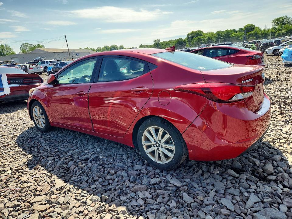 2016 Hyundai Elantra მანქანა იყიდება აუქციონზე, vin: KMHDH4AE6GU528166, აუქციონის ნომერი: 55304336