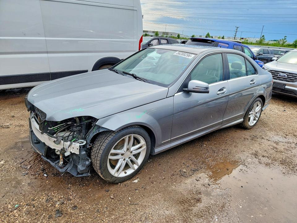 Auction sale of the 2013 Mercedes-benz C, vin: WDDGF8AB4DR298703, lot number: 56288296