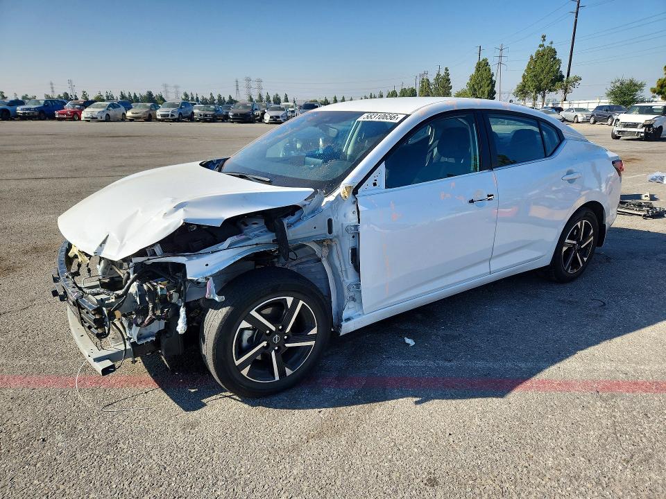 58310656 :رقم المزاد ، 3N1AB8CV2SY246810 vin ، 2025 Nissan Sentra مزاد بيع