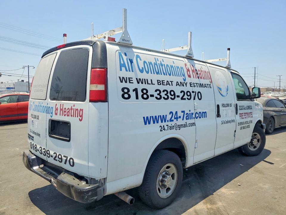 2013 Chevrolet Express G2500 მანქანა იყიდება აუქციონზე, vin: 1GCWGFCA0D1131989, აუქციონის ნომერი: 58599836
