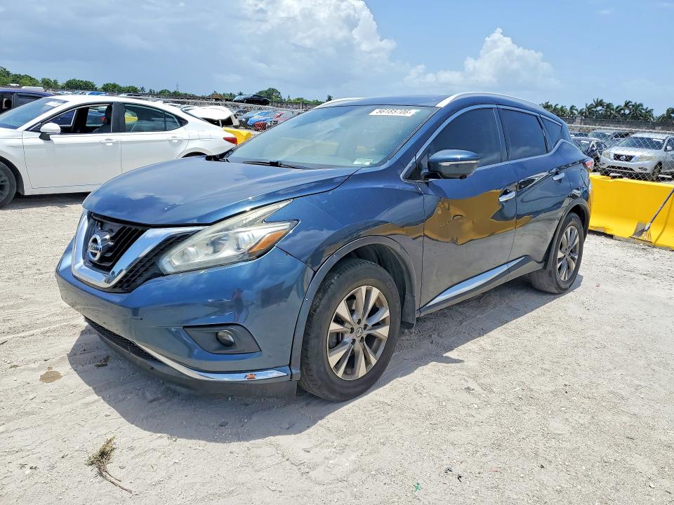 Продажа на аукционе авто 2015 Nissan Murano, vin: 5N1AZ2MG2FN234550, номер лота: 56185706