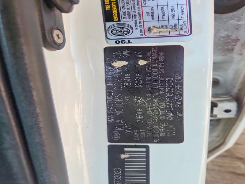 Продажа на аукционе авто 2013 Kia Forte, vin: KNAFU4A25D5732023, номер лота: 57495756