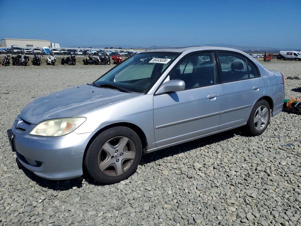 Aukcja sprzedaży 2004 Hond Civic, vin: 2HGES26744H561207, numer aukcji: 56445036