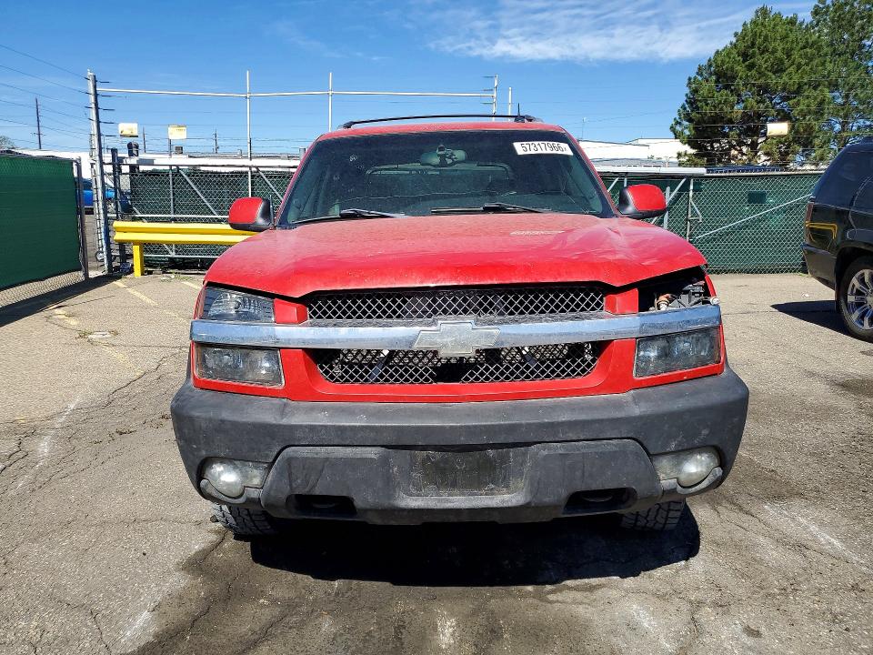 Aukcja sprzedaży 2003 Chevrolet Avalanche, vin: 3GNEK13T83G267552, numer aukcji: 57317966
