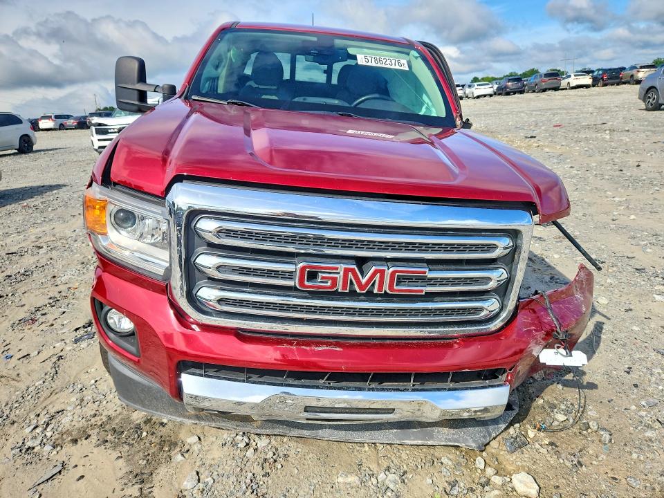 57862376 :رقم المزاد ، 1GTG6DEN6J1305586 vin ، 2018 Gmc Canyon مزاد بيع