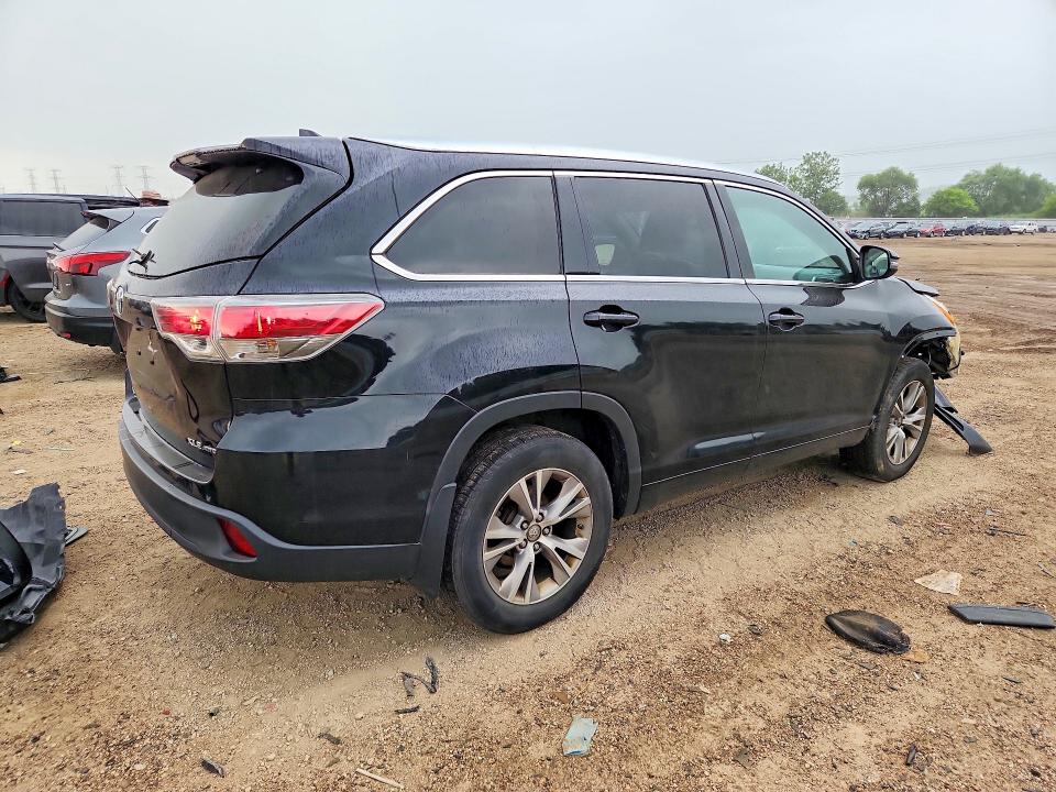 Aukcja sprzedaży 2014 Toyota Highlander, vin: 5TDJKRFHXES071033, numer aukcji: 58434396