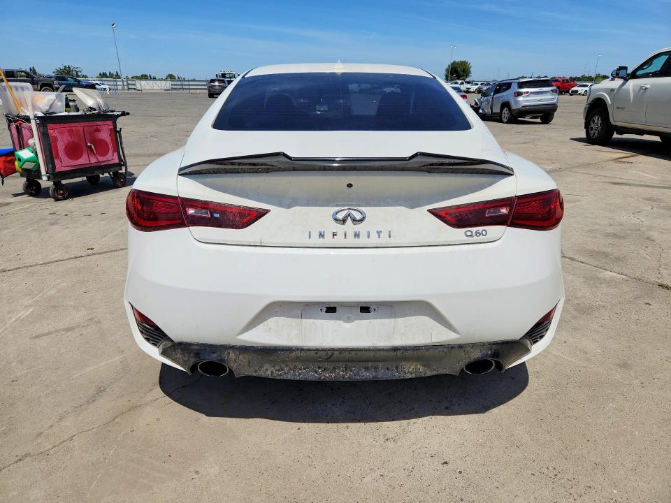 2018 Infiniti Q60 მანქანა იყიდება აუქციონზე, vin: JN1CV7EKXJM200656, აუქციონის ნომერი: 55072656
