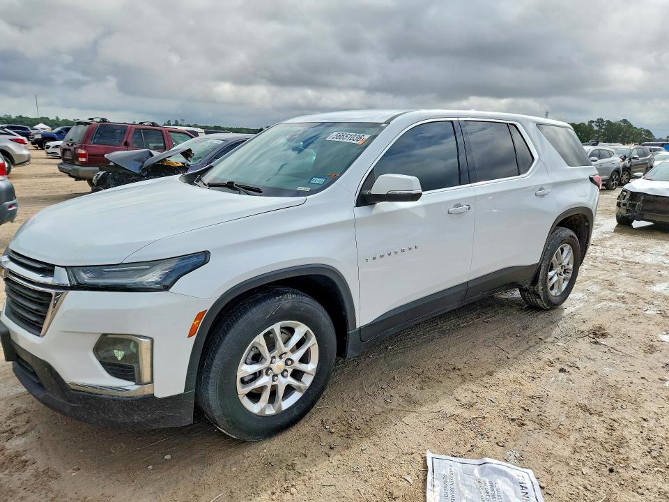 56651036 :رقم المزاد ، 1GNERFKW7PJ135486 vin ، 2023 Chevrolet Traverse مزاد بيع