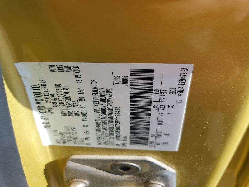 2015 Ford Transit Connect მანქანა იყიდება აუქციონზე, vin: NM0GE9G72F1188415, აუქციონის ნომერი: 55648636