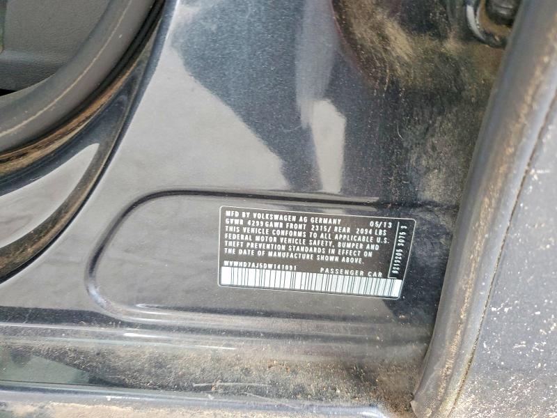 Продаж на аукціоні авто 2013 Volkswagen Gti, vin: WVWHD7AJ5DW141091, номер лоту: 57132166