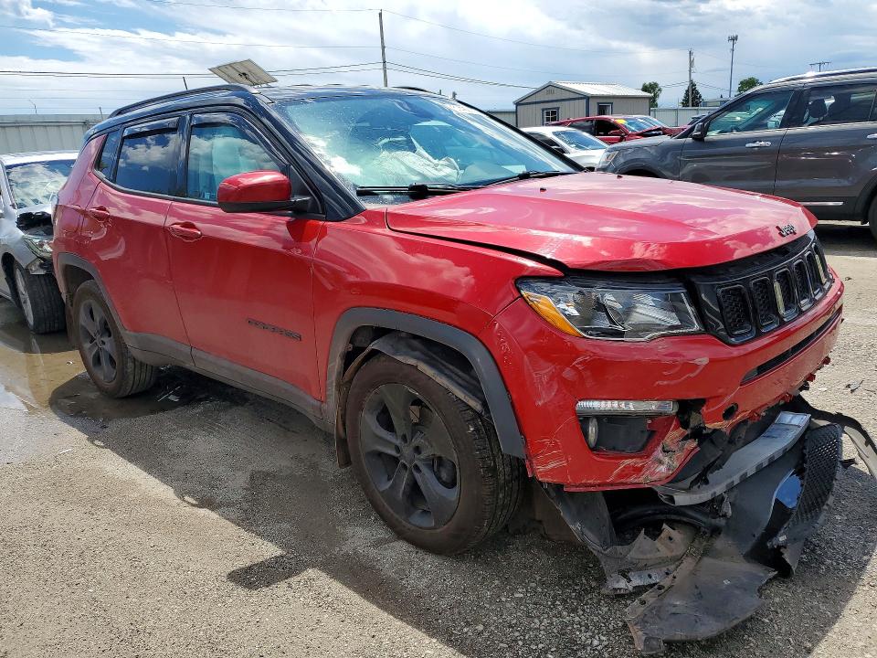 Aukcja sprzedaży 2018 Jeep Compass, vin: 3C4NJDBB2JT433834, numer aukcji: 57492196