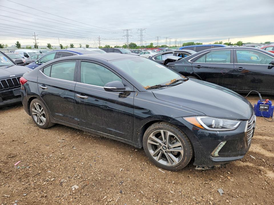55107166 :رقم المزاد ، 5NPD84LF7HH004983 vin ، 2017 Hyundai Elantra مزاد بيع