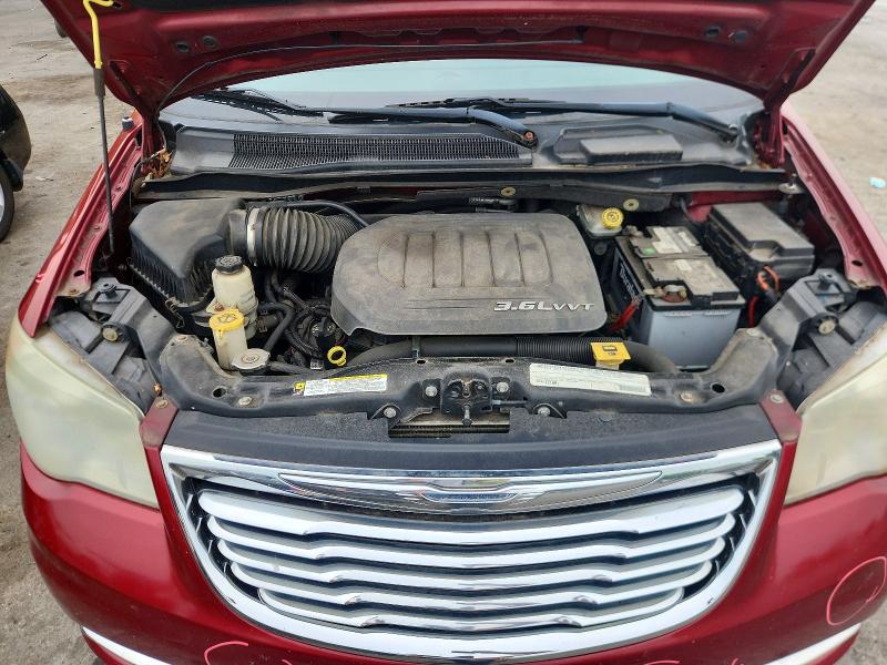 2011 Chrysler Town & Country მანქანა იყიდება აუქციონზე, vin: 2A4RR5DG5BR666503, აუქციონის ნომერი: 58637746
