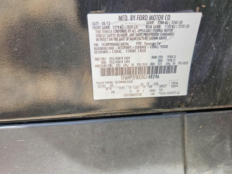Aukcja sprzedaży 2013 Ford Taurus, vin: 1FAHP2F8XDG148246, numer aukcji: 85981725