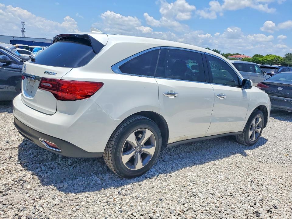 Продажа на аукционе авто 2016 Acura Mdx, vin: 5FRYD3H25GB016204, номер лота: 57022416