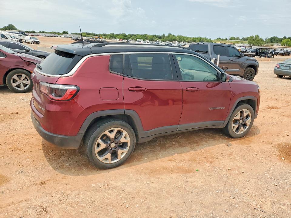 58546206 :رقم المزاد ، 3C4NJDCB9MT603075 vin ، 2021 Jeep Compass مزاد بيع