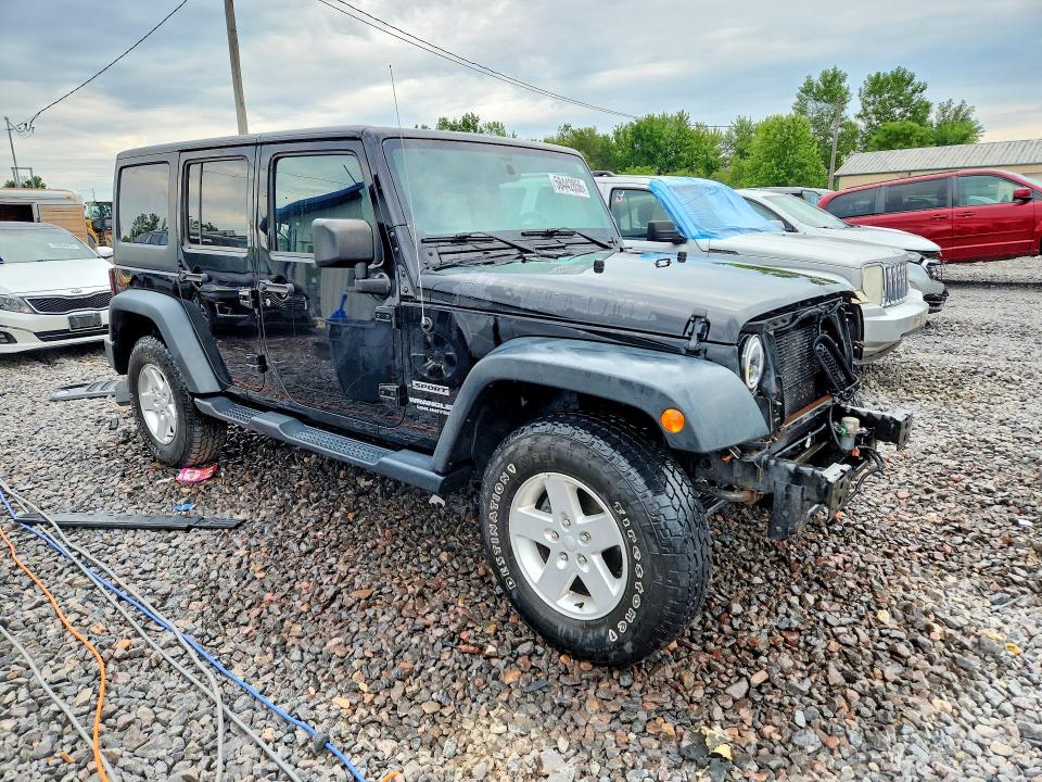 Продажа на аукционе авто 2015 Jeep Wrangler Unlimited, vin: 1C4BJWDG2FL693676, номер лота: 58442856