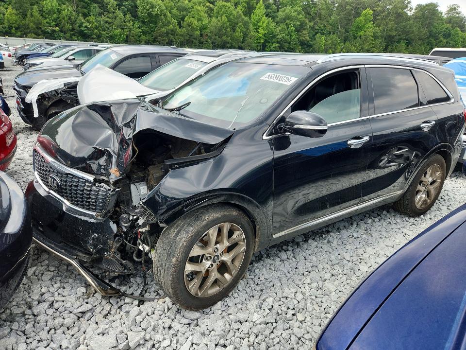 56090026 :رقم المزاد ، 5XYPK4A56KG448637 vin ، 2019 Kia Sorento مزاد بيع