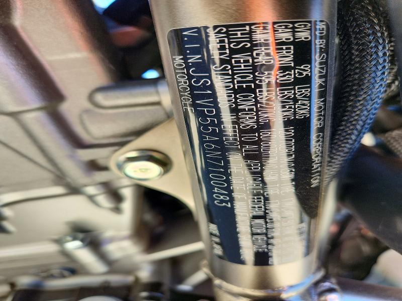 Aukcja sprzedaży 2022 Suzuki Sv650, vin: JS1VP55A6N7100483, numer aukcji: 57017196
